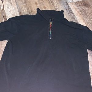 Black Versace Classic polo